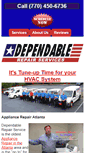 Mobile Screenshot of dependableservices.com
